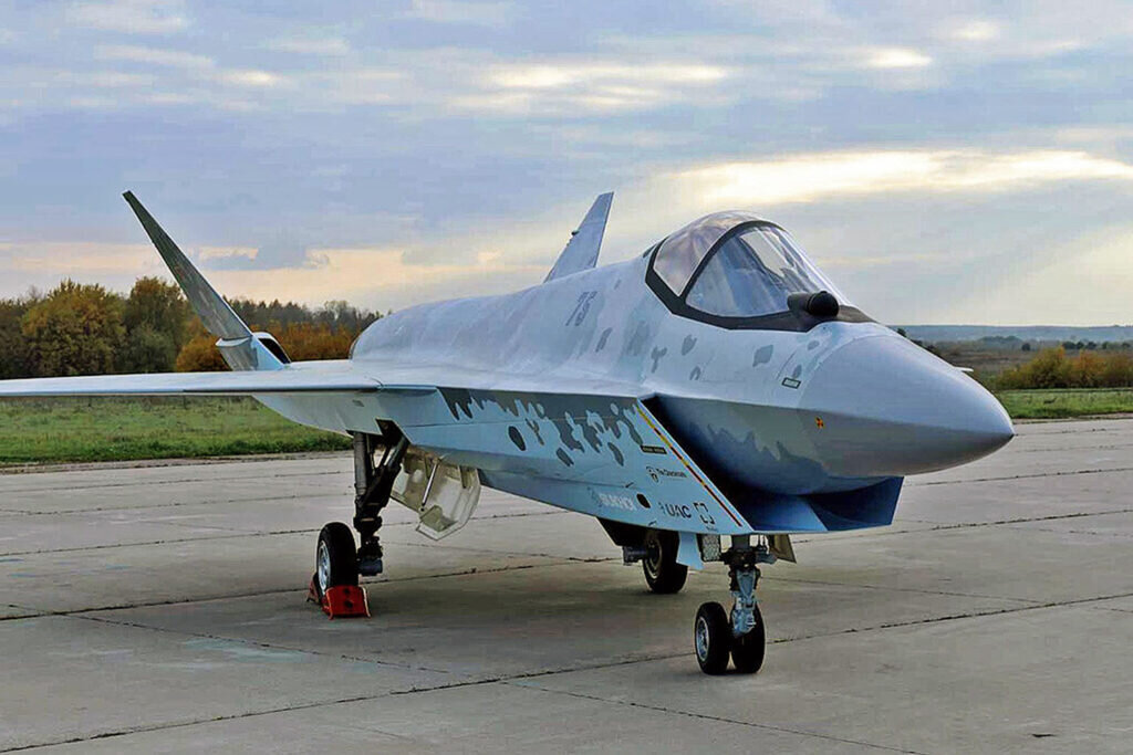 جنگنده جدید روسیه که رقیب جدی اف ۳۵ آمریکا است/ عکس